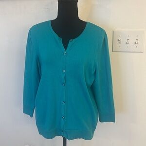 Croft & Barrow Soft Cardigan, Sz. L.